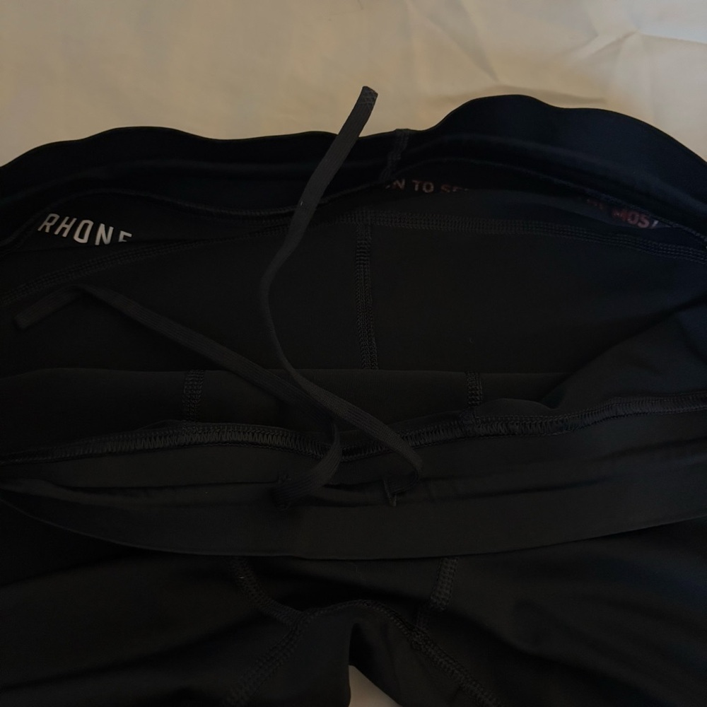 Rhone Distance Run Tights Black Running Performance - Picture 8 of 13